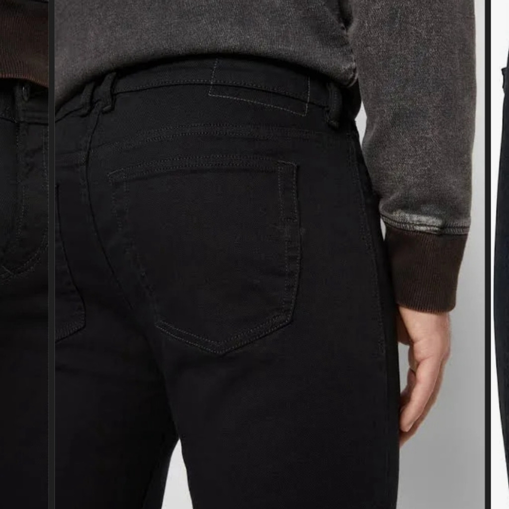 Diesel Men’s Black Slim Jeans - Picture 11 of 11